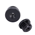 Miniatyrbild 8 av 8: Mikrofonstativadapter 1/4 tum hona till 5/8 tum hane skruvgängadapter för kameramonitor mikrofonstativ
