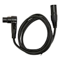 Miniatyrbillede 1 af 8: XLR Han til 90 Graders Hun Mikrofonkabel 3-Pin Sølvbelagt OFC Leder XLR Mikrofon Balanceret Kabel 1,5 m