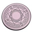 Miniatyrbillede 2 af 8: Magic Array Trådløs Oplader 20W Hurtig Trådløs Oplader Pad med Åndedrætslys Effekt Sakura Pink Desktop Style
