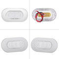 Miniatyrbillede 5 af 8: Rustfrit stål 12V 2835SMD LED Anker Agterstavn Transom Lys Lampe til RV Båd Marine Yacht