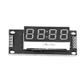 Miniatyrbild 5 av 8: LED Segment Display Module 0.36in 4-siffrig 7-segments TM1637 Klockdisplaymodul LED Digital Tube