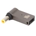 Miniatyrbillede 5 af 8: Laptop Oplader Adapter PD USB Type C Hun I til DC Adapter 100w Aluminium Legering Albue Notebook Strømadapter 5.5x2.5mm