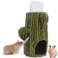 Miniatyrbild 1 av 5: 1 grön 2 i 1 kaktus vattenflaska hamster vattenautomat vertikal