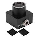 Miniatyrbild 1 av 8: Mini Pedal Tuner Gitarr Bas Universal Stämningsverktyg Stränginstrument Tillbehör LED-Display