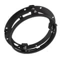 Miniatyrbillede 7 af 8: 7 tommer motorcykel forlygte adapter rund monteringsring beslag forlygte adapter sort