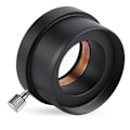 Miniatyrbillede 1 af 8: 2\" til 1,25\" Teleskop Okular Mount Adapter Sort Metal Tilbehør Adapter
