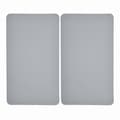 2-pack PVC-reparationslappar för uppblåsbara båtar, kajaker, kanoter - Vattentätt gummilappningsverktyg grey
