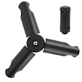Miniatyrbillede 7 af 8: Mini bordstativ til selfie stick monopod stabilisator med 1/4in skrue til kamera