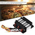 Miniatyrbillede 7 af 8: 220V 200W Isoleret PTC Keramisk Luftvarmer PTC Varmeelement