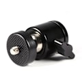 Miniatyrbillede 4 af 8: Ny 360° Mini Kuglehoved Beslag Montering Til 1/4\" Kamera Stativ & 3/8\" Flash Holder