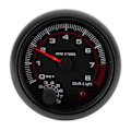Miniatyrbillede 3 af 8: 3.75in Sort Racing Bil Omdrejningstæller 0‑8000 RPM 12V Universal Bilmåler
