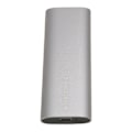 Pikkukuva 3 / 8: M.2 SATA SSD -kotelo USB C 3.1 10 Gbps UASP Trim Alumiiniseos Type C SSD -kotelo 2280 2260 2242 2230 -kokoisille NVME- ja NGFF-protokollille, hopeanvärinen