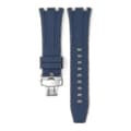 26 mm ersättningsrem för Audemars Piguet Royal Oak 15500 Silver Blue