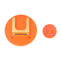 Miniatyrbild 1 av 8: Hårfönshållare Stativ Väggmonterad Självhäftande Vikbar Hårfön Rack Organizer för Badrum Orange