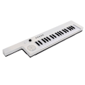 Miniatyrbild 5 av 8: 37 Tangenter Keyboard Piano Bärbar Gitarr Elektronisk Orgel Mini Keytar Utbildning MusikinstrumentBF-3755 Vit
