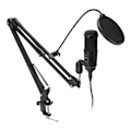 Pikkukuva 7 / 8: USB-kondensaattorimikrofonisetti PC-mikrofonisetti lähetyksiin laulamiseen nauhoittamiseen 20Hz–20KHz