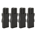 Miniatyrbillede 4 af 8: 4 stk. IEC320 C16 til IEC320 C13 strømadapter han C16 til hun C13 strømstik adapter konnektor til PDU chassis UPS stik