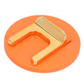 Miniatyrbild 8 av 8: Hårfönshållare Stativ Väggmonterad Självhäftande Vikbar Hårfön Rack Organizer för Badrum Orange