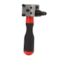 Miniatyrbillede 4 af 8: 3/16in 1/4in Kobberrør Bremseledning Enkelt Dobbelt Flare Værktøj Adapter Universal Auto Reparationsværktøj