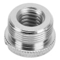 Miniatyrbild 5 av 8: 3/8 tum hona till 5/8 tum hane Skruvar Gängadapter för mikrofonstativ för mikrofonfäste Silver F19A