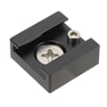 Miniatyrbillede 4 af 8: Cold Shoe Mount Adapter med 1/4in skrue til kamerabur lommelygte monitor mikrofon
