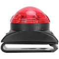 Miniatyrbillede 4 af 8: LED-vedhængslys til kæledyr, vandtæt, lysende, klar nat, sikkerhedsadvarselslampe, clips til halsbånd, hundetilbehør (rødt lys)