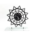 Miniatyrbillede 5 af 8: Farverigt LED Flash Plug In DIY Kit til Elektrisk Roterende Pariserhjul Transparent