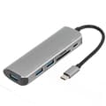 Miniatyrbillede 8 af 8: ONTEN Udvidelses Dock USB C til USB3.0 Type C Hurtig Opladning Multifunktionel Dockingstation