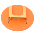 Miniatyrbild 7 av 8: Hårfönshållare Stativ Väggmonterad Självhäftande Vikbar Hårfön Rack Organizer för Badrum Orange