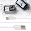 Miniatyrbillede 6 af 8: 100CM Hvidt USB-ladekabel Type C Interface Transmission Hurtig Opladning Datakabel til DJI OSMO ACTION Motion Camera