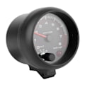 Miniatyrbillede 2 af 8: 3.75in Sort Racing Bil Omdrejningstæller 0‑8000 RPM 12V Universal Bilmåler