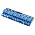 Miniatyrbild 2 av 8: 8-kanals lågnivåtriggerrelämodul med optokopplare 12V