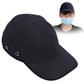 Miniatyrbillede 8 af 8: Baseball Bump Cap Anti-kollisions Stødabsorberende Åndbar Hård Hat Hovedbeskyttelse til Sveisere Industri