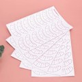 Miniatyrbillede 4 af 8: 70 par Øjenvippeforlængelse Øvelsesmærker Podning Øjenvippe Pads Positioneringsplaster