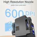 Miniatyrbillede 4 af 5: 【03】Håndholdt inkjetprinter, til QRCode stregkode produktion EU-stik