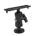 Miniatyrbillede 6 af 8: Marine Elektronisk Fish Finder Monteringsbeslag Basepladesæt RAMB111U Erstatning for Garmin ECHOMAP Plus 72cv 73cv 74cv 75cv 77cv