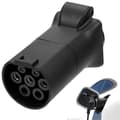 Miniatyrbillede 2 af 5: 【03】V2L Type 2 EV Afladningsadapter til Xpeng G6 G9 Bilopladning Black