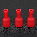 Miniatyrbillede 4 af 8: 1000 stk. FDFD1-250 PVC Fuld Isoleret Hun Terminal Ledningsstik Terminal Kit Rød