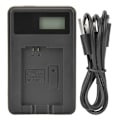 Miniatyrbillede 1 af 8: SEIVI NP FW50 Kamerabatterioplader LCD-opladningsdisplay til Sony A6000 A6300 A6500 A7r A7 Enkelt Slot