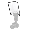 Miniatyrbillede 2 af 8: Universal Foldbar Flash Softbox Diffuser Speedlite Fotograferingsreflektor