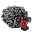 Miniatyrbild 7 av 8: Kardioidriktad Mikrofon Metall Liten Lätt Ljudutrustning för Livestreaming