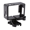 Miniatyrbillede 3 af 8: 1 stk. Sort Standard Side Border Frame Housing Case Mount Stand til GoPro Hero 4 3 Kamera
