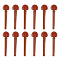 Miniatyrbillede 2 af 8: 12 stk. Stemmeskrue Rosentræ Stemmenøgle Stift Stemmeværktøj Instrument Tilbehør Sæt Kit