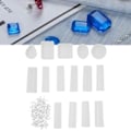 Miniatyrbillede 8 af 8: Silikone Epoxy Form Øjeskrue Sæt DIY Håndværk Smykker Vedhæng Fremstilling Form Tilbehør