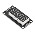 Miniatyrbild 8 av 8: LED Segment Display Module 0.36in 4-siffrig 7-segments TM1637 Klockdisplaymodul LED Digital Tube