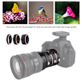 Miniatyrbillede 6 af 8: Auto Focusing Makro Forlænger Linser Adapter Ringe Sæt til Canon EF S Linse