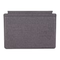 Miniatyrbild 3 av 8: Trådlöst tangentbord BT5.0 Ultra Slim Touchpad PU Läder Enkel Kontroll Snabb Respons Tablet Tangentbord för Go 1 2 3 Med Färgglad Bakgrundsbelysning (450mAh Batteri)