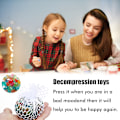 Miniatyrbild 8 av 8: 6*6CM Druv Ventilerande Bollar Stress Relief Leksak Rolig Dekompressions Klämleksak Exploderande Pärlor Druvbollar