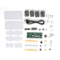 Miniatyrbillede 1 af 8: DIY Elektronisk Ur Kit C51 SCM Proces Lysstyring Stor LED Skærm Komponenter
