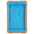 Miniatyrbild 4 av 8: Mjuka surfplattfodral Lätt Vikt Flera Färger Handsfree Skyddsfodral för Galaxy Tab A Dator Orange